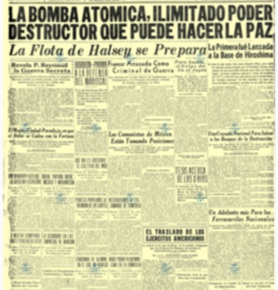 Bomba atómica en Japón