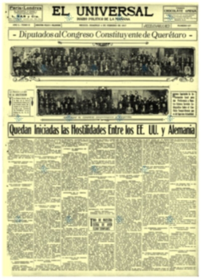 Diputados al Congreso Const.