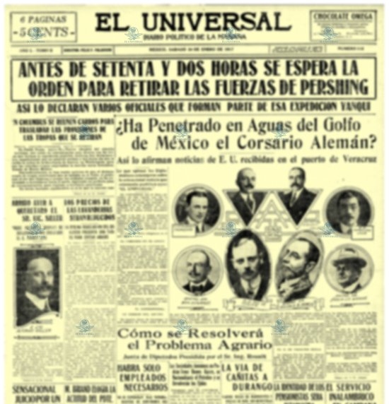 Expedición punitiva-Pershing en México persigue a Villa