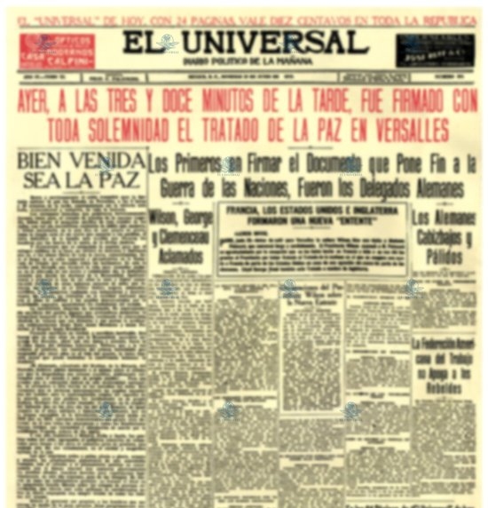 Firma del Tratado de Versallles