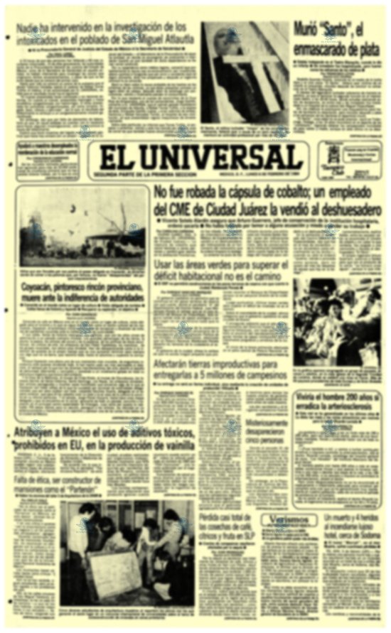 Muere Rodolfo Guzmán Huerta El Santo