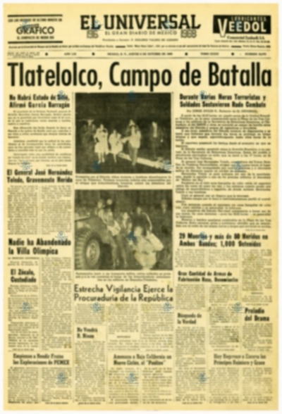 Muerte de estudiantes en Tlatelolco