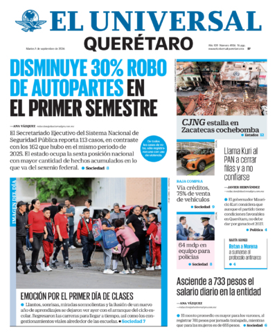Querétaro - 1 de septiembre de 2026
