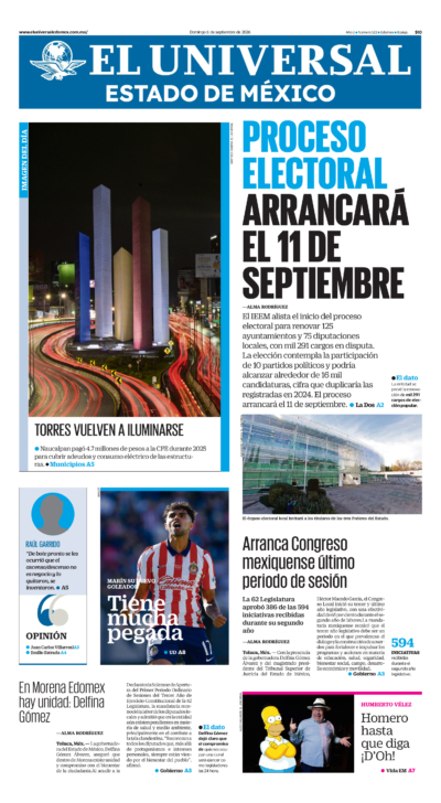 Estado de México - 6 de septiembre de 2026