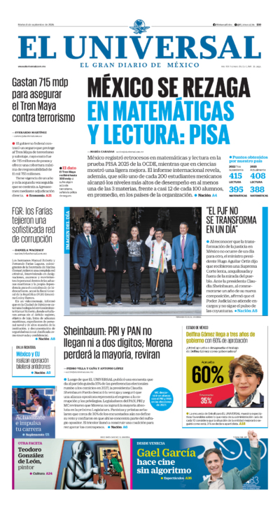 El Universal - 8 de septiembre de 2026