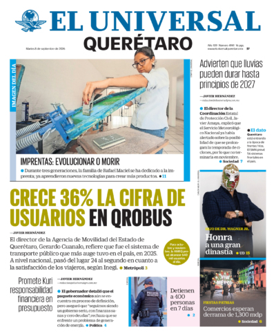 Querétaro - 8 de septiembre de 2026