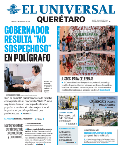 Querétaro - 9 de septiembre de 2026