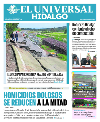Hidalgo - 9 de septiembre de 2026