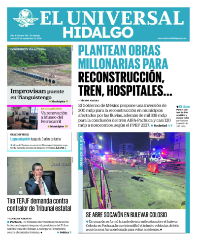Hidalgo - 10 de septiembre de 2026