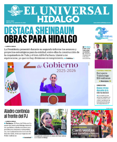 Hidalgo - 2 de septiembre de 2026